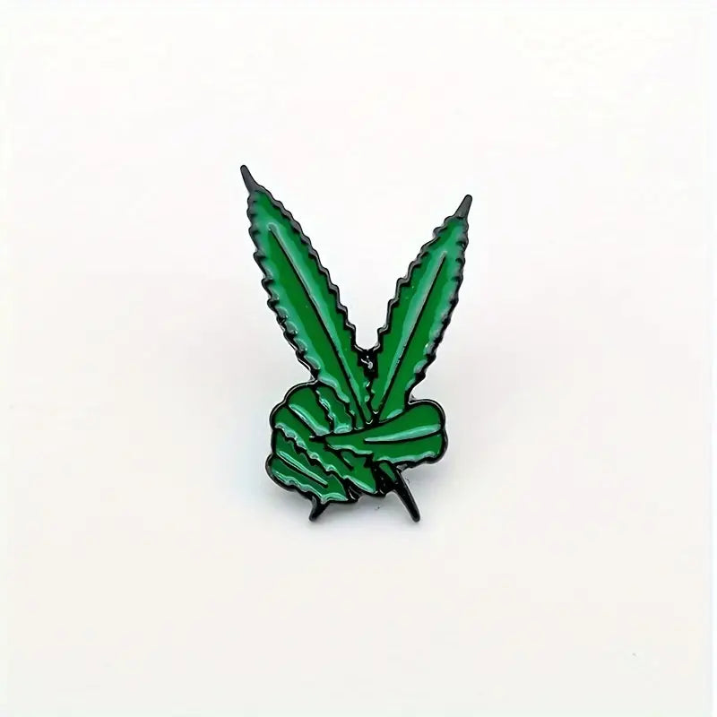 Peace Leaf Pin